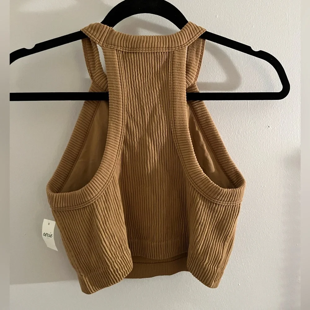 Aerie Superchill Seamless High Neck Bra Top - Picture 6 of 6